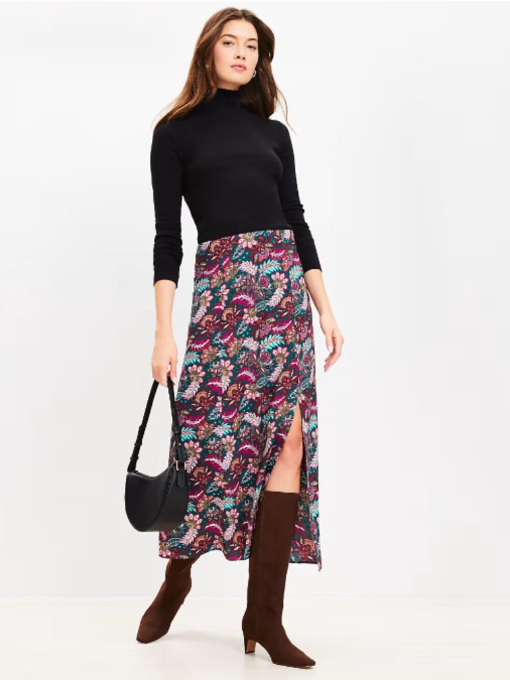 Cute Fall Midi Skirt